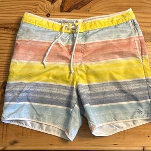 Penguin Swim Trunks